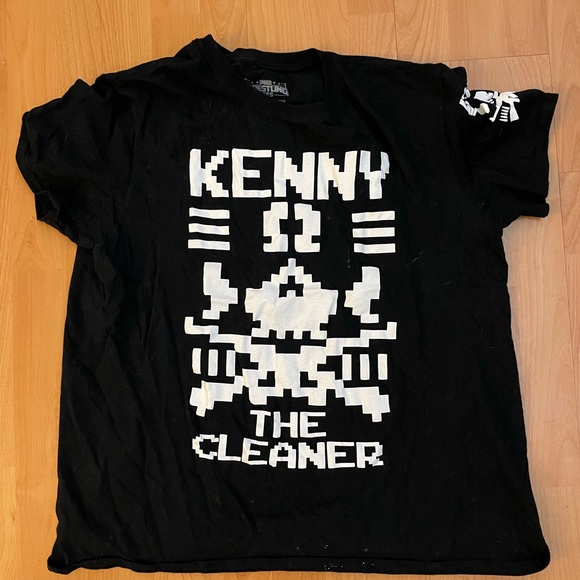 Gildan Other - Kenny Omega Kenny the Cleaner Shirt Bullet Club AEW NJPW WWE wrestling t shirt L